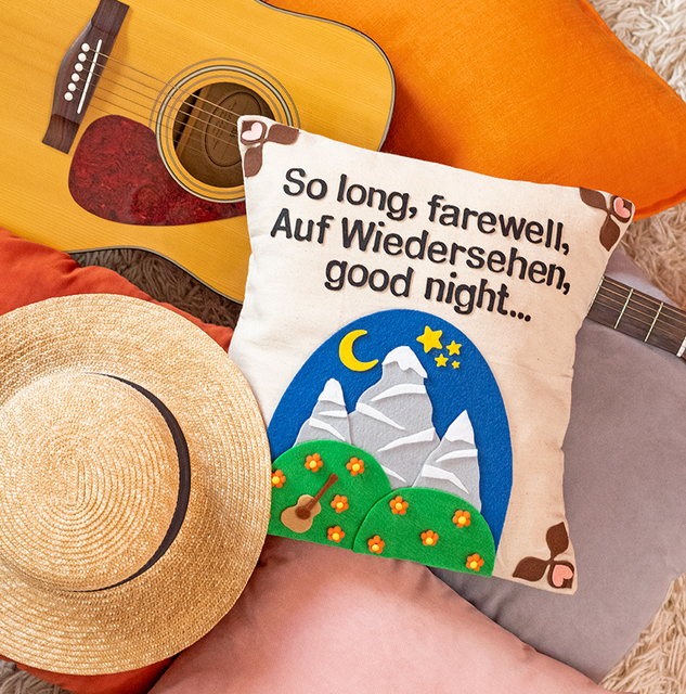 DIY: The Sound of Music - Inspired Pillow