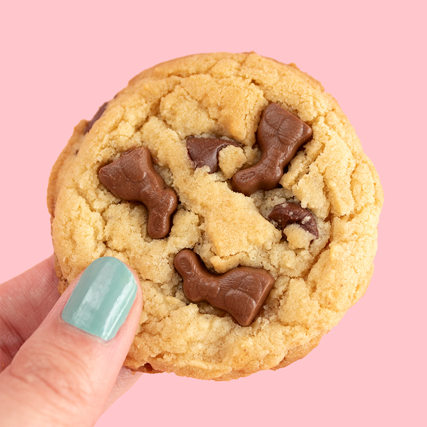 DIY Bunny Chocolate Chip Cookies