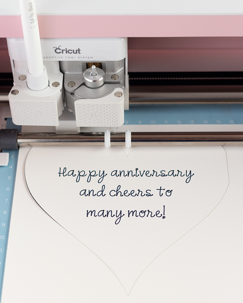 Cricut Maker writing