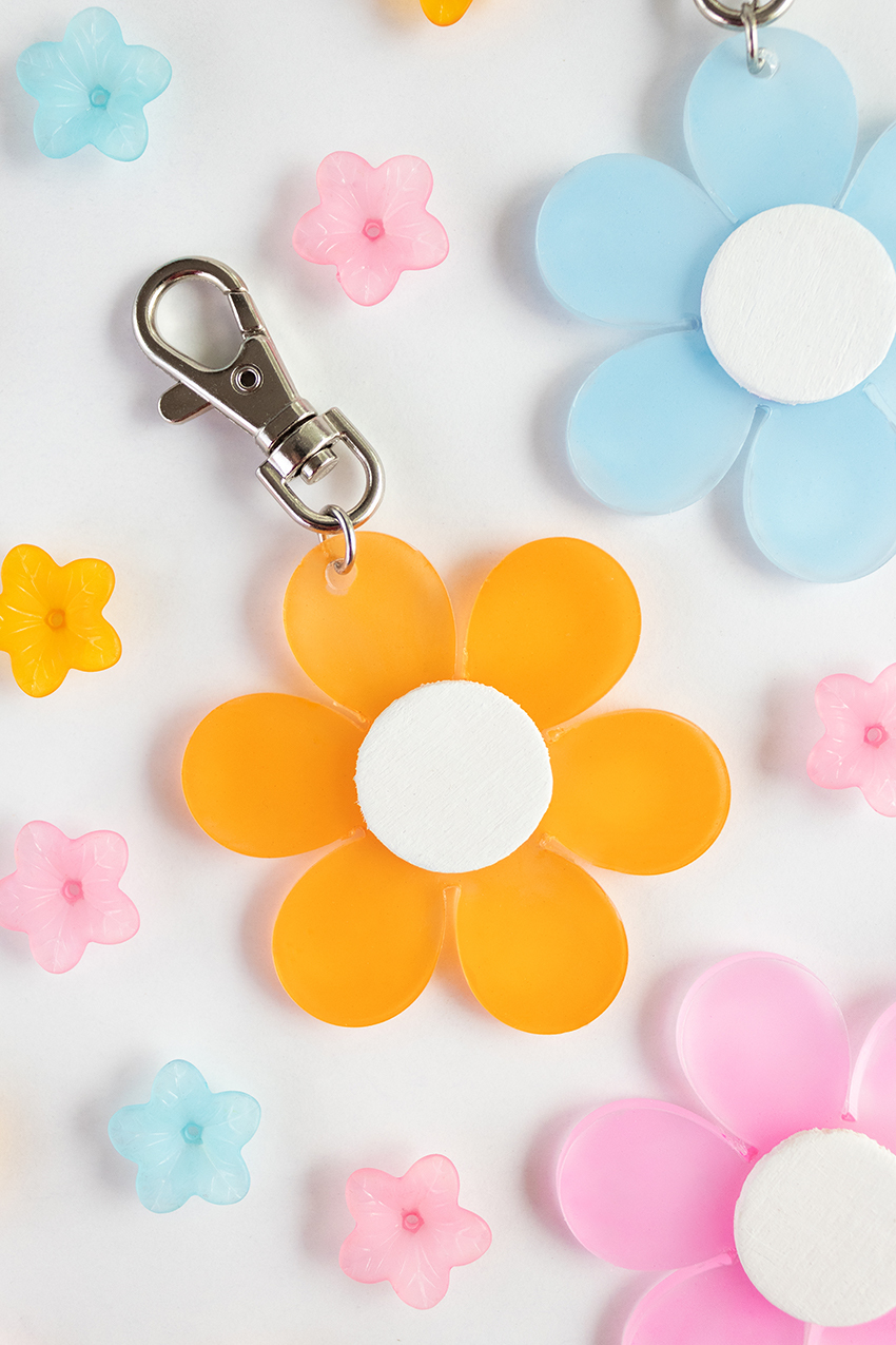 Flower Keychains