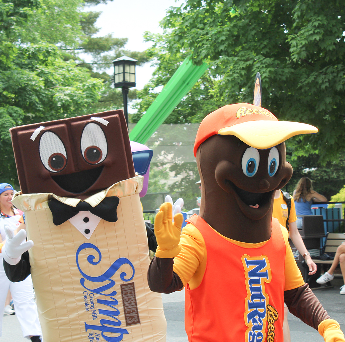 Hershey Park Hershey Kiss Mascot