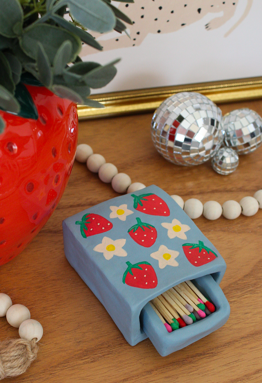 DIY Clay Matchbox With Sculpey Soufflé