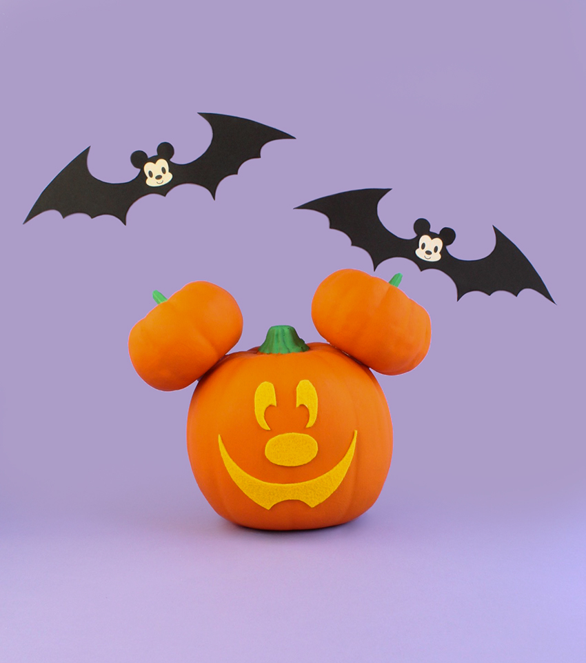 DIY Mickey Pumpkin