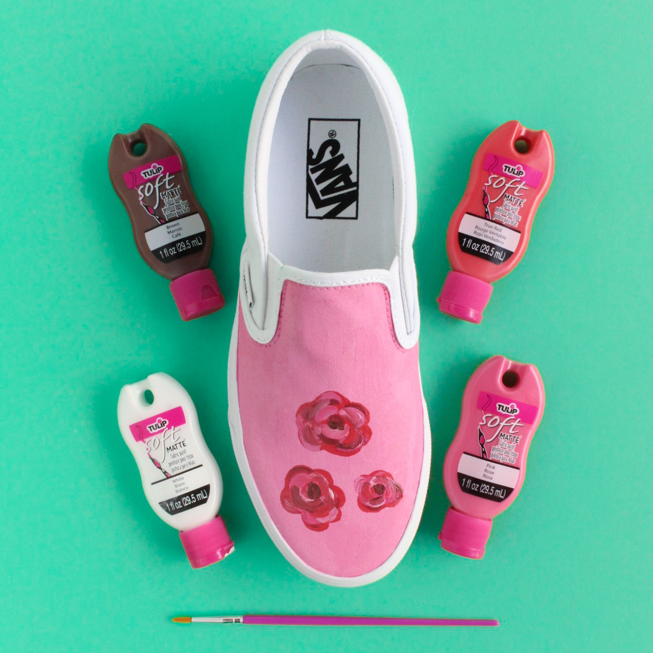 Diy hotsell rose vans