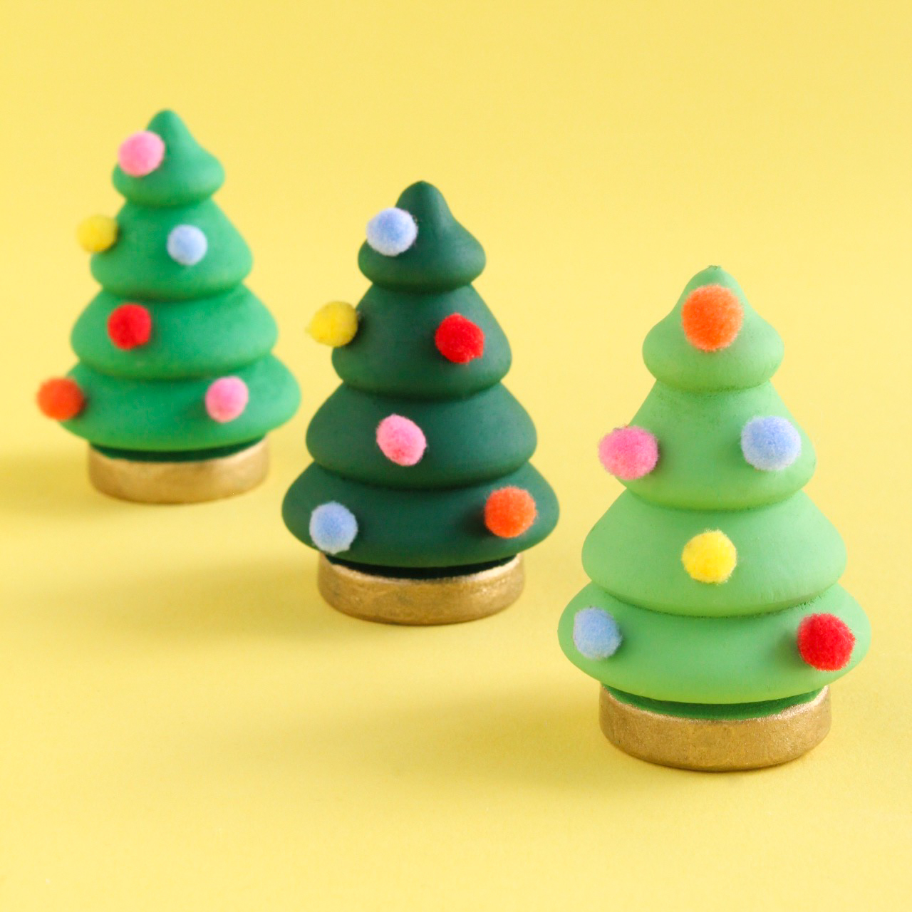 DIY Wooden Christmas Trees