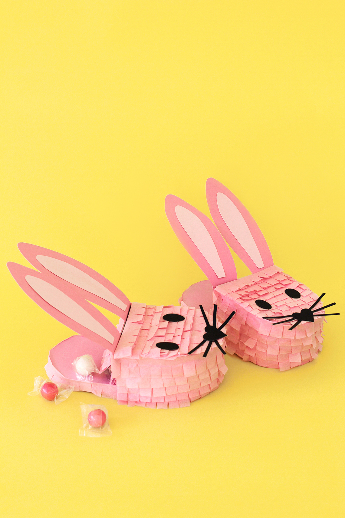 Pink Bunny Slipper Piñatas