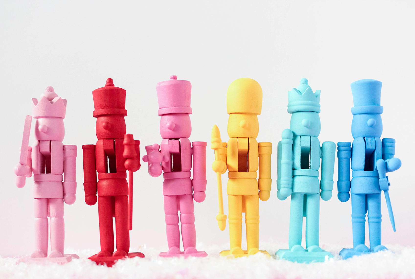 DIY Colorful Holiday Nutcrackers