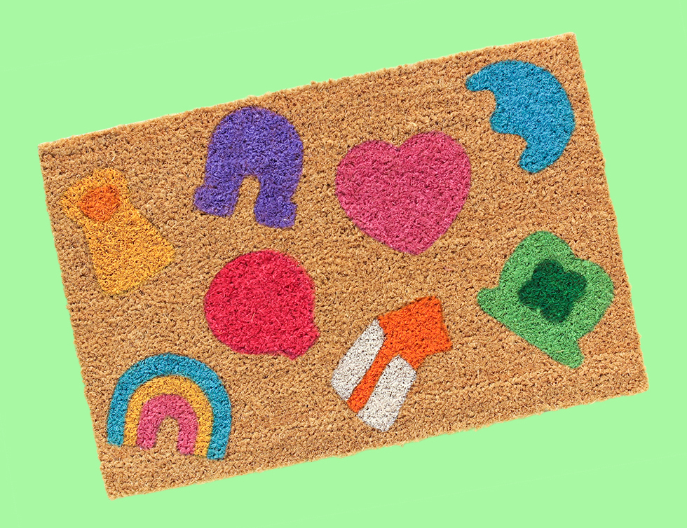 DIY Lucky Charms Doormat