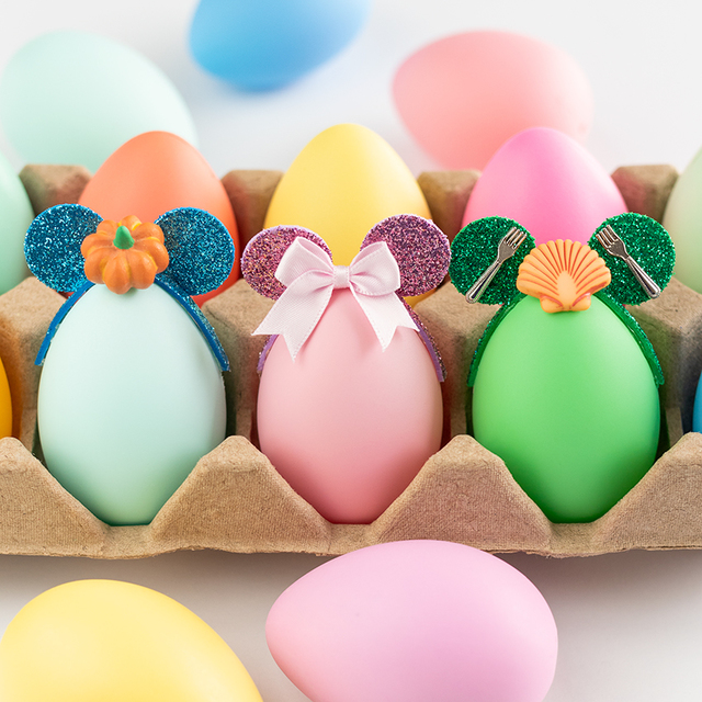 DIY Mickey Ear Easter Eggs
