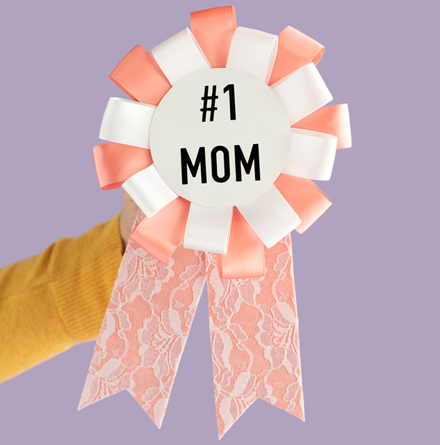 DIY Mother's Day Prize Ribbon Gift Box