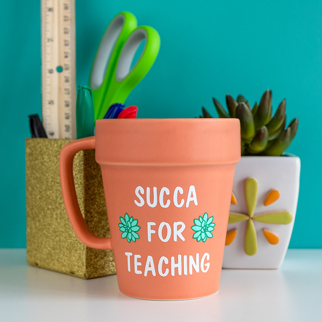DIY Punny Mug Gift Idea For Teachers